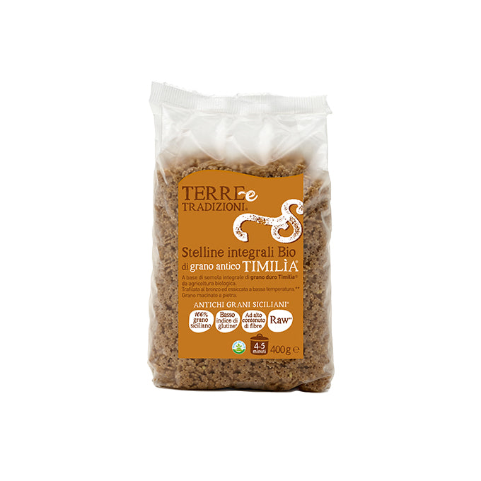 Stelline di grano duro Timilìa integrale Bio 400g